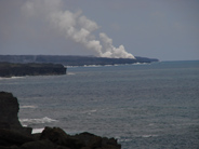 someday, I'll make the hike to steam where the lava enters the ocean